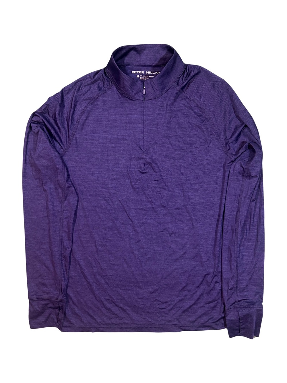 Peter Millar Navy Blue Arctic Light Performance Quarter-Zip Golf Pullover